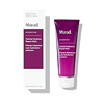Murad Cellular Hydration Barrier Repair Mask - Hydrating Face Mask, Formulated with Bilberry Omegas, Hibiscus Extract, and Canadian Willowherb, Visibily Repairs Dry, Red, and Rough Skin - 2.7 Fl Oz