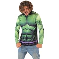 Marvel Incredible Hulk Sublimated Adult Long Sleeve Costume T-Shirt