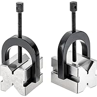Grizzly Industrial H5608 - V-Block Pair w/Clamps 1-5/8
