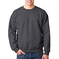 Gildan Men's Moisture-DryBlend Pullover Sweatshirt, Charcoal, XX-Large