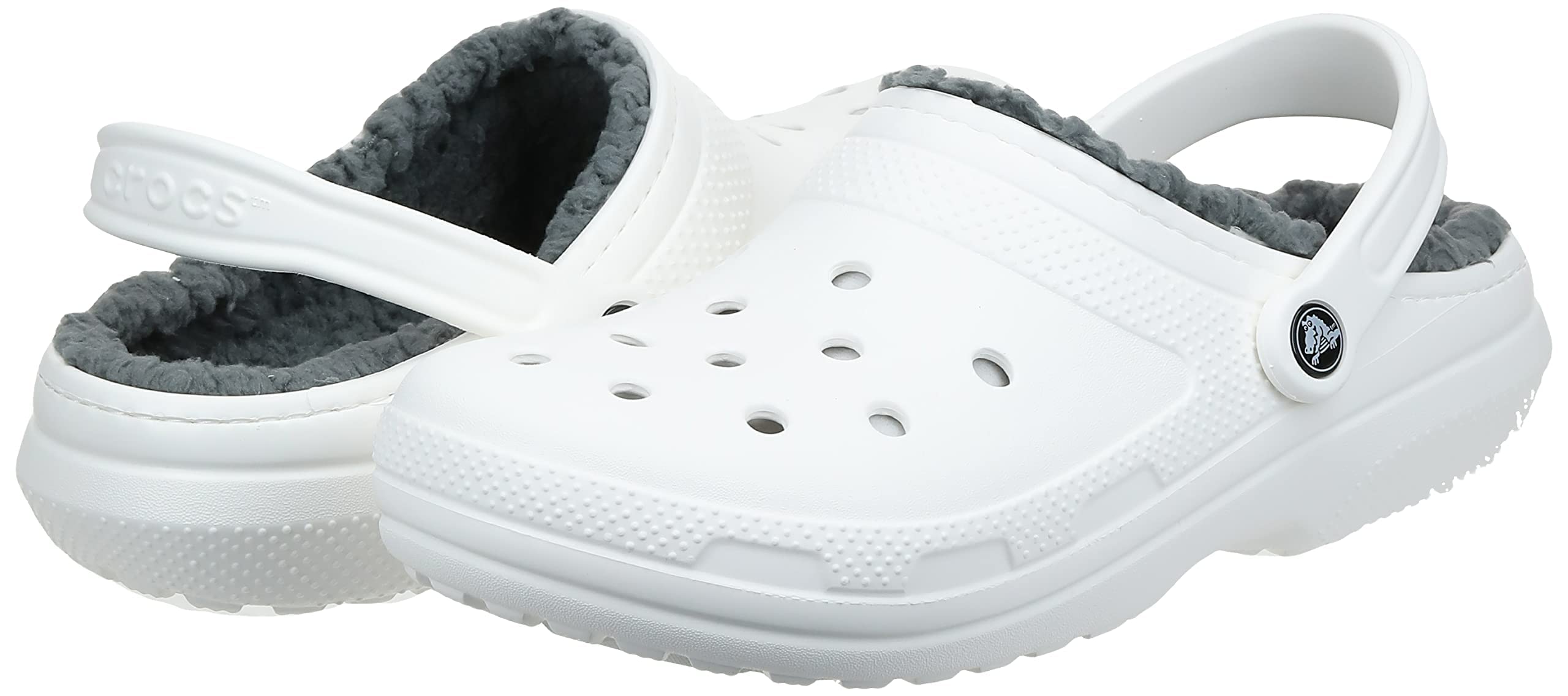 Crocs Unisex-Adult Men's and Women's Classic Lined Clog | Fuzzy Slippers