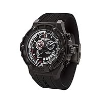 JG2500-22 Clint Dempsey Limited Edition Round Watch with Black Silicone Strap with Steel Buckle