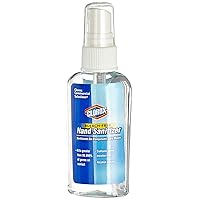 Clorox CLO 02174 Bleach-Free Hand Sanitizer, 2.0 FL OZ, (4-Pack), Contains Hand Moisturizers, Alcohol-Based
