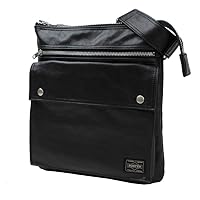 Yoshida Bag Porter Freestyle Vertical Type Shoulder Bag Black 707-07145