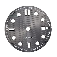 31MM Copper Watch Dial Parts Luminous Dial Fit for ETA 2836 2824 8215 Movement Watch Movement Replacing Spare Part