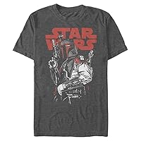 STAR WARS Mens Big & Tall Dat Boba T-Shirt