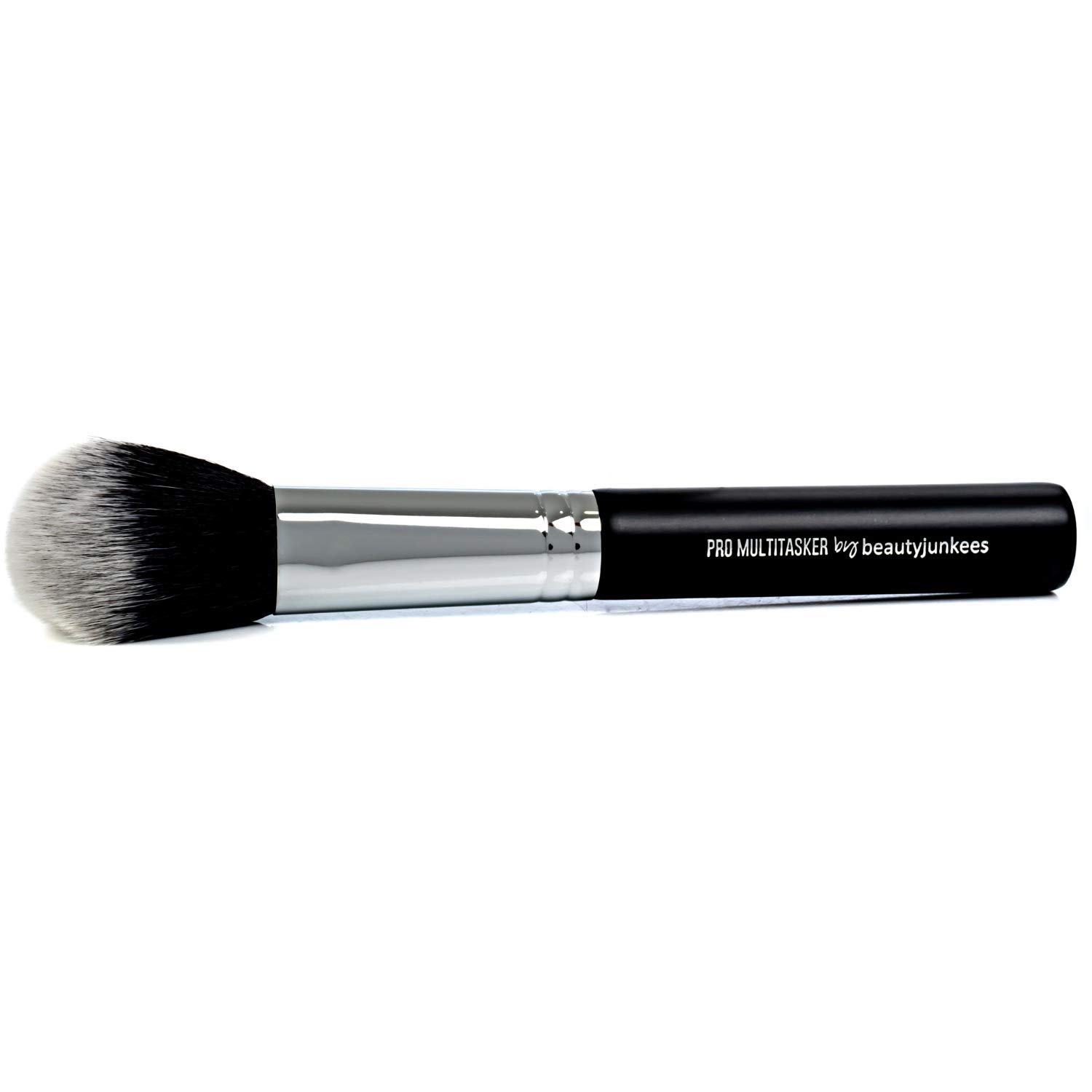 Powder Blush Bronzer Makeup Brush – Large Fluffy Domed Multitasker Make Up Brushes, Cheek Blusher, Contour, Blending, Setting Loose, Compact, Translucent, Minerals, Soft Synthetic Vegan Cruelty Free