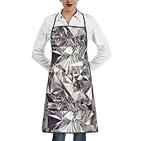 Galaxy In The Universe Print Waterproof Aprons For Unisex Adjustable Shoulder Strap Cooking, Bbq, Baking,Painting