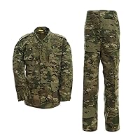 Army Mens Jacket Pants Military Tactical BDU Uniform Suit Special Force Hiking 