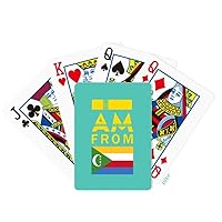I Am from Comoros Poker Playing Card Tabletop Board Game