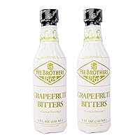 MULMEHË Exclusive Recipe Guide and Fee Brothers Grapefruit Bitters Gift Bundle, 2 Bottles