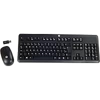 HP Brazilian Wireless Combo Keyboard w Mouse 690500-203