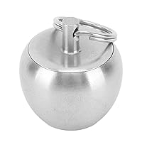 Stainless Steel Mini Capsules Box Medicine Container for Camping