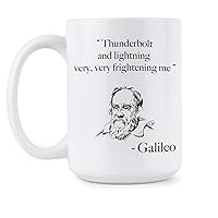 Galileo Mug Galileo Thunderbolt and Lightning Very Very Frightening Me