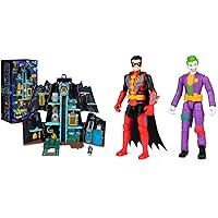 DC Comics Batman, Bat-Tech Batcave, Giant Transforming Playset with Exclusive 4” Batman Figure and 4