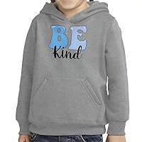 Be Kind Girl Toddler Pullover Hoodie - Kindness Related Clothing - Be Kind Print Clothing