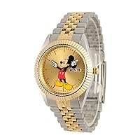 Disney Adult Classic Metal Bracelet Analog Quartz Watch