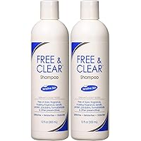 FREE & CLEAR Shampoo, 12 oz (Pack of 2)