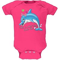 Dolphin This is What Cute Looks Like Soft Baby One Piece