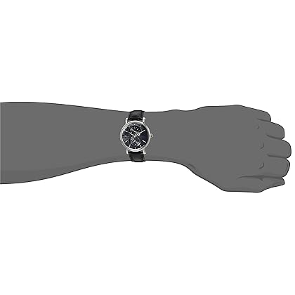 Oceanaut Men's OC0344 Lexington Analog Display Quartz Black Watch