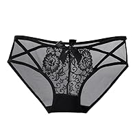 High Waisted Underwear for Women Lace Briefs Curvy Silky French Cut Panties Multipack Soft Full Breathable Briefs For Women