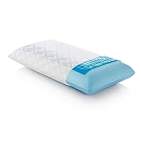 Z Gel-Infused Dough Memory Foam + Z Gel Pillow - Removable Tencel Cover - Queen - Mid Loft