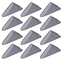 12 Packs Cotton Napkins 19 x 19 Inch Handkerchief for Festival Party Wedding Dinner Everyday Use-Grey