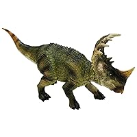 1PC Dinosaur Figures Triceratops Realistic Collectible Educational Dinosaur Toys Gift Plastic Dinosaurs for Boys, Birthday Gifts, (Triceratops)