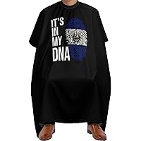 It's in My DNA El Salvador Flag Barber Cape for Adults Professional Salon Hair Cutting Cape Hairdresser Apron