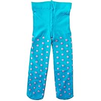 Girl's Blue & Pink Dots Tight