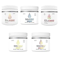 Hi-Lyte Keto K1000 Electoryle Powder 5 Pack Bundle | Hydration Supplement Drink Mix | No Maltodextrin or Sugar | Boost Enerergy & Beat Leg Cramps