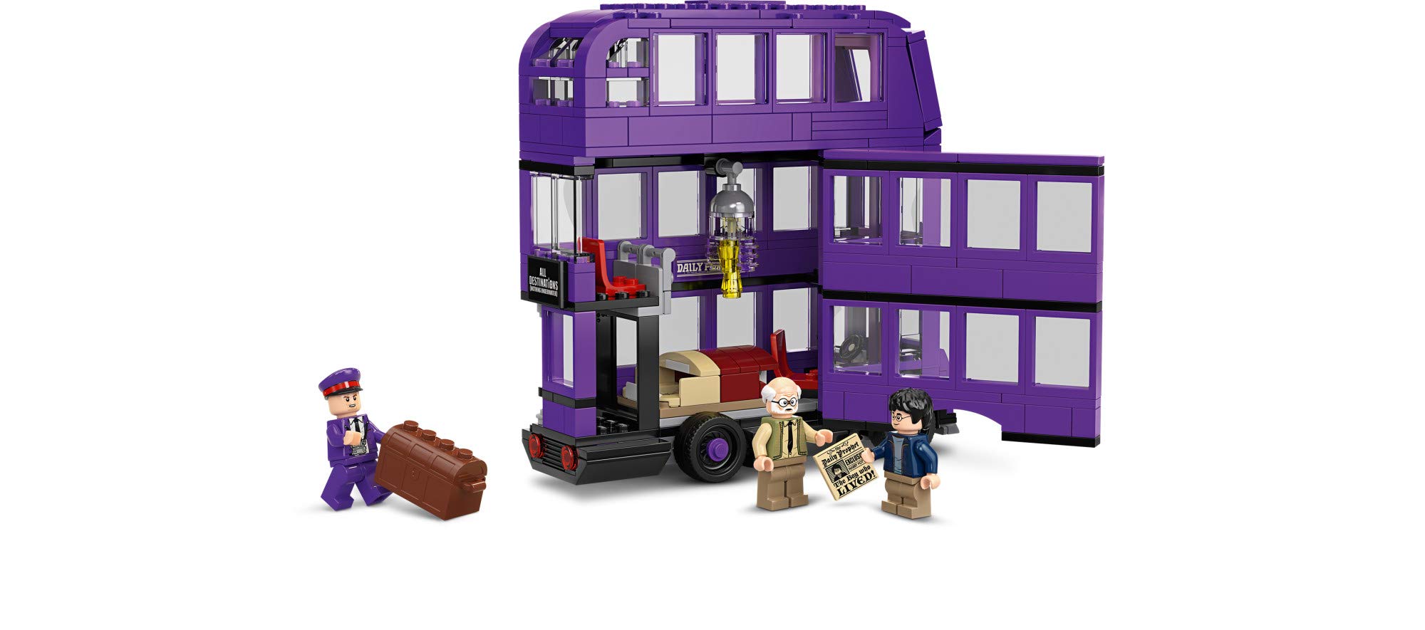 LEGO Harry Potter and The Prisoner of Azkaban Knight Bus 75957 Building Kit, New 2019 (403 Pieces)