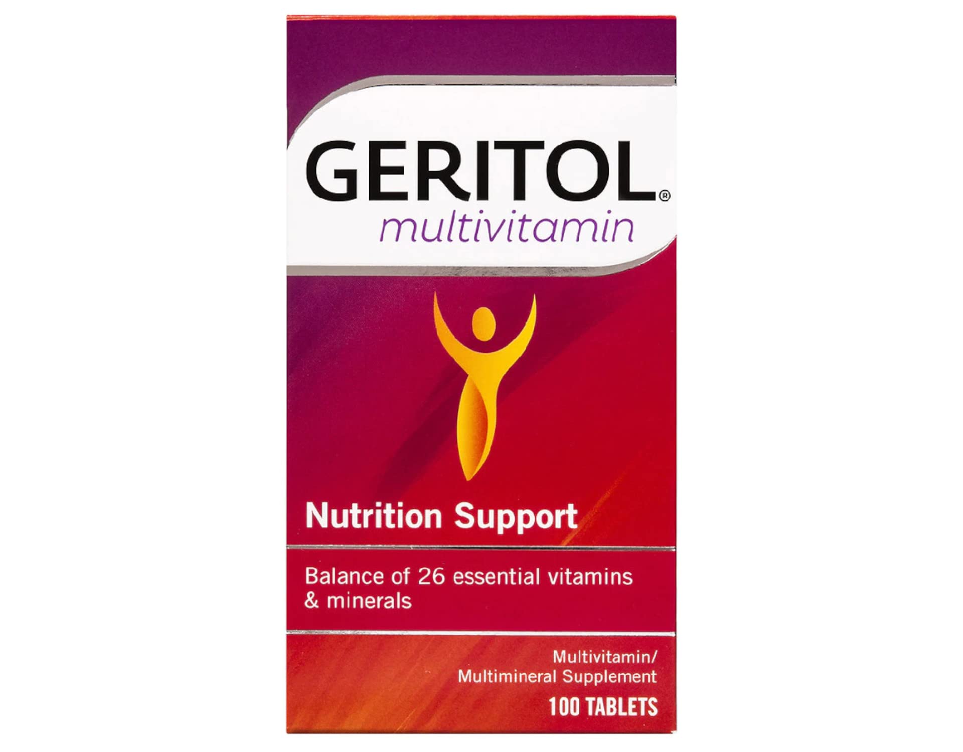 Geritol Complete Tablets 100 Tablets (Pack of 4)