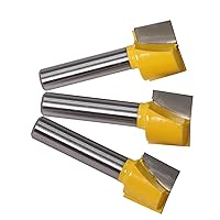 Wood Cleaning Bit 8mm Shank Straight Router Bit Clean Woodworking Bits Power Machine 1Pcs ( Size : NO.1 )