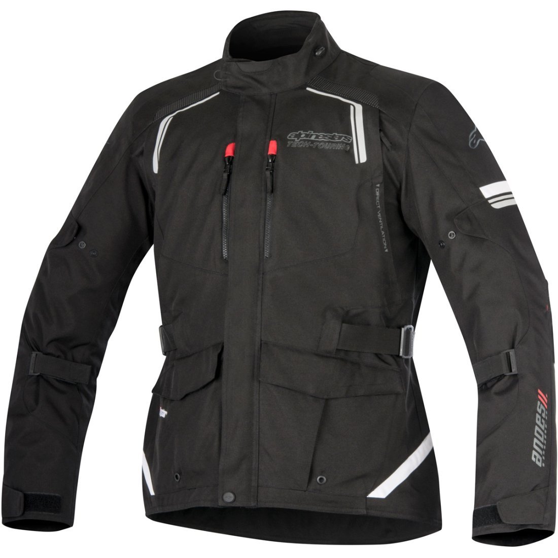 Alpinestars Men's Andes v2 Drystar Motorcycle Jacket, Black, 2X-Large