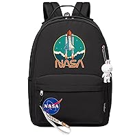 Student NASA Durable Bookbag-Casual Large Travel Knapsack Lightweight Novelty Daypack for Youth