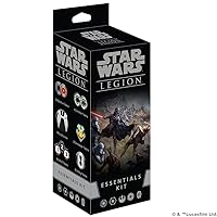 Star Wars Legion Essentials KIT | Two Player Battle Game | Miniatures Game | Strategy Game for Adults and Teens | Ages 14+ | Average Playtime 3 Hours | Made by Atomic Mass Games (FFGSWL91)