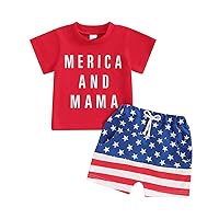 Toddler Baby Boy Summer Clothes Little Dude T-shirt Short Sleeve Tops Solid Color Short Set Infant 2Pcs Outfits