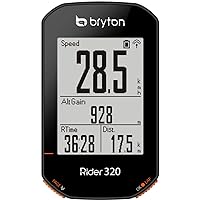 BRYTON Rider 320E GPS Cycle Computer, Black