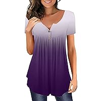 Tube Tops for Women Sexy Tops for Women Girls Valentines Day Shirt White Shirt for Women Ladies T Shirts Bride Tribe Shirts Womens Workout Tops White Shirts for Women Plus Purple M