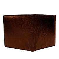 SILVERFEVER Genuine Leather Men's or Ladies RFID Wallet, Real Cowhide, ID, CC, Bill Pockets (4
