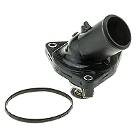 MotoRad 637-180 Integrated Housing Thermostat - 180 Degrees | Fits select Lexus GS460, GS F, GX460, IS F, LC500, LS460, LS600h, LX570, LX570, RC F, Toyota Land Cruiser, Sequoia, Tundra