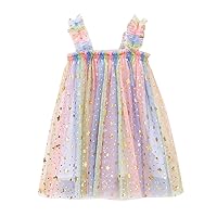 Easter Dress for Teen Girls Princess Birthday Tulle Beach Toddler 16Y Casual Layered Dresses Dyed Beach Girls