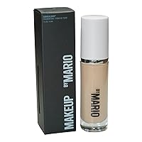 MAKEUP BY MARIO SurrealSkin Liquid Foundation, Liquid Formula, Vegan, Long-wearing coverage, Hydrating, Natural Finish, Size 30 mL (2N - fair with neutral undertone)