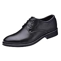 Dress Shoes for Men Lightweight Breathable Lace Up Wedding Shoes Casual Modern Business Formal Oxfords Shoes