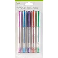Cricut Glitter Gel Pen Set, Basics, 5 Count (Pack of 1)