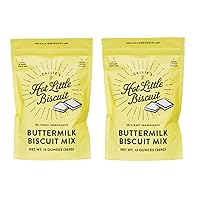 Callie’s Hot Little Biscuits | Buttermilk Biscuit Mix | Fast, Easy, Delicious | Southern Recipe | 2 Bags of Biscuit Mix | 13oz per bag | Makes 24 Buttermilk Biscuits