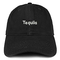Trendy Apparel Shop Tequila Embroidered 100% Cotton Adjustable Cap Dad Hat