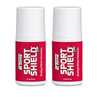 2Toms SportShield XTRA, Soothing All-Day Anti Chafe Prevention, Waterproof Protection from Thigh Chafing and Skin Irritation, 1.5 Ounces, 2 Bottles