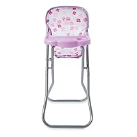 Manhattan Toy Baby Stella Blissful Blooms High Chair First Baby Doll Play Set for 12